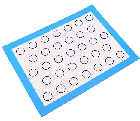 Tapete de silicona para hornear Macarrón, Tapete antiadherente para hornear masa para enrollar pastel pizza pan