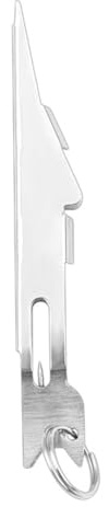 MiOYOOW Strumento di Fissaggio di Nodo Linea di Pesca, Strumenti di Legatura per Nodi Rapido in Acciaio Inox, Accessori Pesca a Mosca per Ami Lines Esca