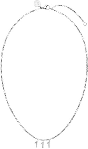 Purelei Angel Numbers 111-777 Kette Damen – Halskette Damen aus langlebigem Edelstahl – Wasserfeste Kette – 40-45 cm Länge verstellbar – Halskette für deinen individuellen Look