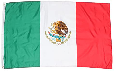 Mipcase Mexican Flag National Flag Sports Game Party Decorations Hanging Decorations
