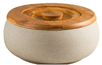 Bols à Pâtes Grands Saladiers Saladier Créatif Avec Couvercle Cuisine Bol En Céramique Multi-fonction Avec Un Bol De Fruits Bol En Bois De Stockage Grand Bol Profond De Capacité pour Fruits, Salades e
