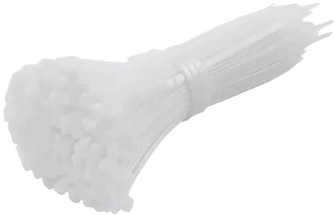 Cables Trenzado Manguito Bridas for cables de nailon, correas autoblocantes, bridas for cables de bucle de sujeción, bridas for cables de plástico ajustables multiusos for el hogar y la Oficina (Colo