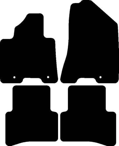 Kovvar Fußmatten passend für Kia Sportage 2016-2021 Passend zur Ausführung: Sportage | GT-Line | 4WD | Qualität: Luxury