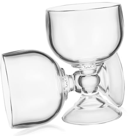 Ciieeo 2piezas Copa De Margarita De Vidrio Copas De Vino Para Fiestas Bodas y Bares Cáliz Para Bebidas