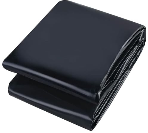 Pond Liner Underlay W1m 2m 3.0m 4.0m 5m 6m 7m 8m 9m 10m Garden Pond Film UV & Tear Resistant Large Pond Membrane Heavy Duty HDPE Material Perfect for Wildlife and Decorative Ponds(1 x 12m/3.28x39.36ft