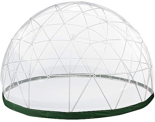 Transparente TPU-Abdeckung für 3,6 m Gartenkuppel, Blasenzelt, wasserdicht, Terrasse, Esszimmer, Haus
