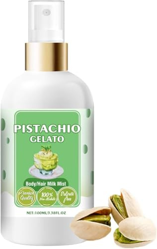 Vanilla Cream Puff Body Milk Mist,Vanilla Cream Puff Body and Hair Milk Mist, Vanilla Cream Puff Hair and Body Perfume Spray,Vanilla Body Spray (Ice Cream)