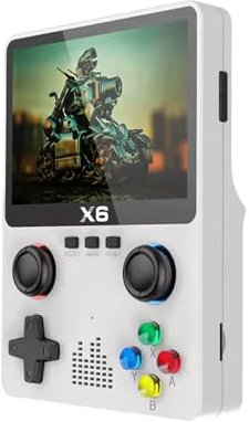 JOYARCH Console di gioco portatile X6, schermo IPS da 3,5 pollici Dual Joystick Console di gioco portatile portatile, Videogiochi retrò Supporto 11 Simulatori