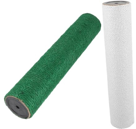 TOYANDONA 2 Stück Teiliges Kratzstamm Ersatz für Katzenkratzbaum Langlebige Juteseile Robuste Katzen Kratzsäule als Indoor Kratzpost für Kätzchen und Ausgewachsene Katzen