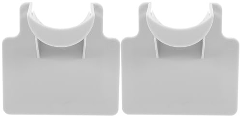 JOINPAYA 2 Stück Stabile Schlauchhalterungen Poolschlauchhalter Für Gartenpool Grau Abs Material Einfache Montage Kompakte Rohrhalterung Für Pool Und Gartenzubehör