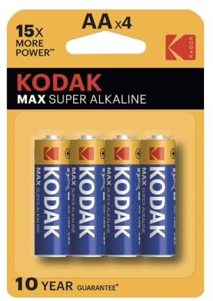 KODAK Pila Stilo-Blister Da 4 Pezzi
