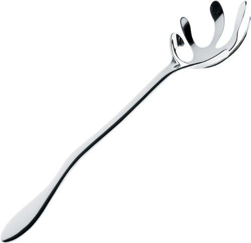 Alessi Mediterraneo, Spaghettiheber, Edelstahl 18/10 Glänzend Poliert
