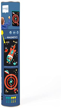 Scratch - 276182001 - Jeu de fléchettes magnétiques - Astronaute - Taille Grand