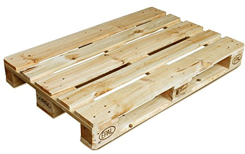 GERSO Europalette 120x80cm - Flachpalette - zertifizierte Neuware - Vollholz - EPAL