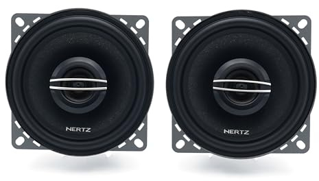 Hertz CX 100 10cm Coaxial Speaker, 40W, 4 Ohm, 80Hz - 22kHz ~ Cento Series ~