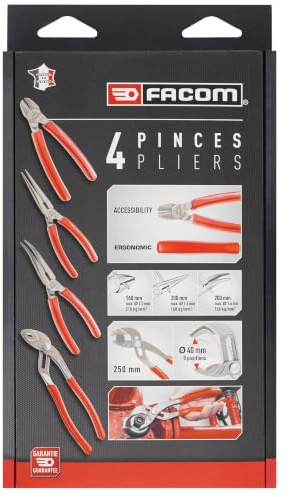 Facom Jeu de 4 pinces série G Facom GJP.A4PB