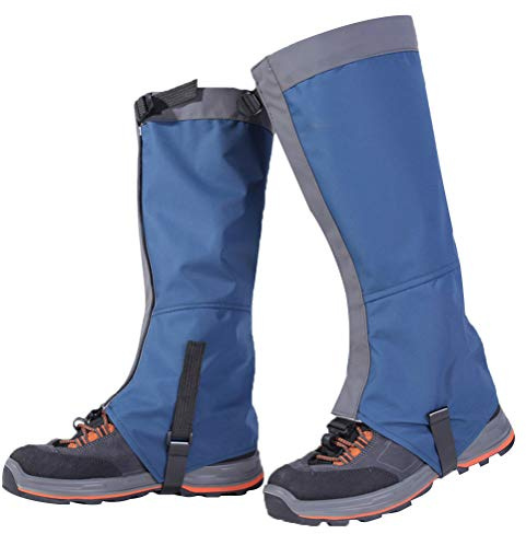 WINBST wasserdichte Outdoor Gamaschen Gamaschen Gaiter für Outdoor-Hosen zum Wandern, Klettern und Schneewandern