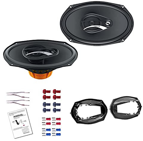 Alpine Auto Lautsprecher 15x23 cm SXE 6925S 360W 6x9 2 Wege Koax für BMW 3er Coupe (E36) 1992-1999