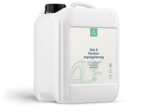 eco:fy - Spray per impregnazione di tende e padiglioni, idrorepellente, impregnante, protezione traspirante, resistente ai raggi UV, 5 l
