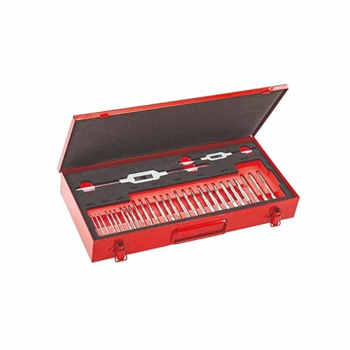 Assortimento in cassetta di lamiera con maschi (29 pz) 618 mf2 usag