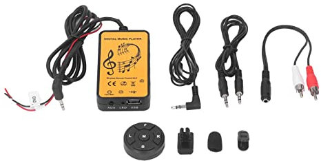 Bluetooth Musique Mains Libres DC12V 90dB RCa AUX Adaptateur Universel Voiture émetteur Audio Pour Clarion Audio