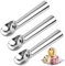 Cuillère à Glace, 3 pièces Cuillère à Glace en Aluminium, Anti Adhésif Cuillere a Glace Professionnelle pour Glaces, Pâte à Biscuits - Robuste, Facile à nettoyer