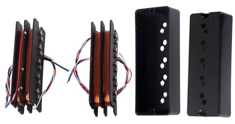 Yardwe Vintage-tonabnehmer Für Bass Gitarren-humbucker Bass-teile Vintage-bass-humbucker Bass-tonabnehmer