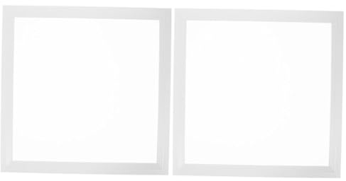 Angoily 2pcs Ceiling Cover Light Shade for Classroom Decor White Ceiling Light Cap Easy Install