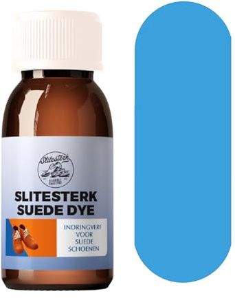 Teinture pénétrante pour daim Slitesterk pour chaussures - Bleu - 100ml