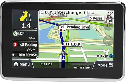 Ejoyous Navigationsgeräte für Auto, GPS-Navigation, Universeller 5 Zoll Touchscreen Auto Navigator GPS Navigation DDR256M 8G MP3 FM Europa Karte 1