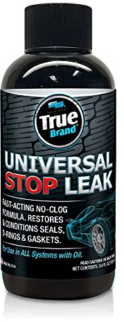 True Brand Universal Stop Leak (T100) | Fast-Acting, No-Clog Formula Restores and Conditions Seals, O-Rings, and Gaskets to Stop Existing Leaks and Prevent New Leaks | Non-Corrosive | 3.4 fl. oz.