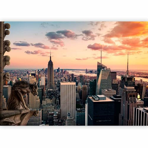 Fotomurales B&D XXL - 150x105 cm XXL Papel pintado tejido no tejido Decoración de Pared decorativos Murales moderna de Diseno Fotográfico ciudad New York NY d-A-0011-a-a