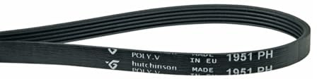 Poly-V-Riemen Antriebsriemen Keilrippenriemen Rippenriemen feine Rippen Trockner Waschtrockner 1951PH5 wie AEG Electrolux Juno Zanker Zanussi 150612403 1506124039 auch Rex Privileg Quelle Zoppas Lux