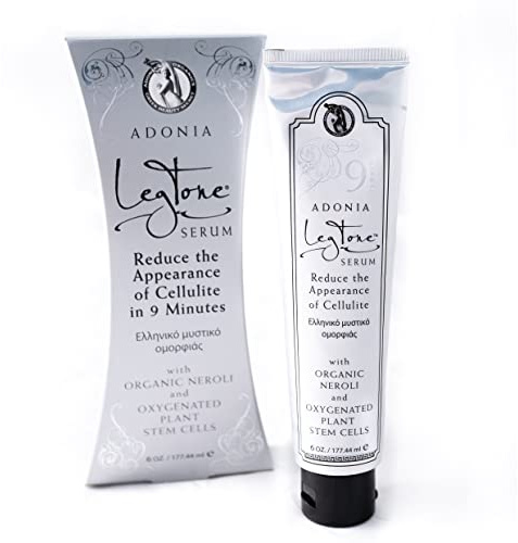 Adonia Organics LegTone – Organic Cellulite Cream – Natural Anti-Cellulite Treatment – Firms, Tightens & Smooths Skin