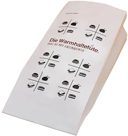 100 Stück Thermobeutel | Hähnchenbeutel | 1/1-13+8x28 cm - mit Bildmotiv