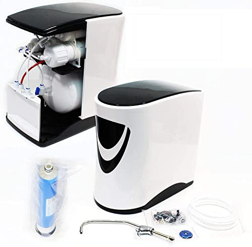Wassefilter Germany Umkehrosmoseanlage - 5fache Filtration inkl. VONTRON 285 Liter Membran - bestes Trinkwasser für die ganze Familie - Komplettset - filtert sogar Glyphosat