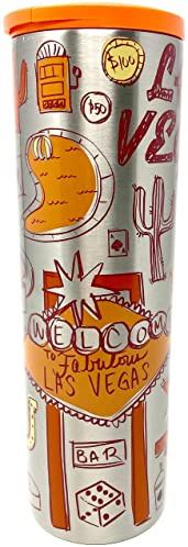 Starbucks Las Vegas Vakuumisolierter Reise-Kaffeebecher aus Edelstahl, 473 ml