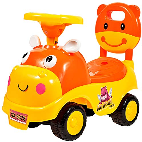 MalPlay Kinderfahrzeug | Gehfrei Spiel- und Lauflernwagen Lauflernhilfe Rutscherfahrzeug | Spielecenter für Babys Geburtstagsgeschenk | für drinnen und draußen