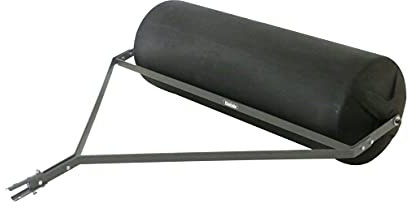 The Handy 122cm Large Poly Body Towed Garden Roller - 175L Capacity to Fill with Sand or Water & Universal Hitch Pin - 2 Year Guarantee