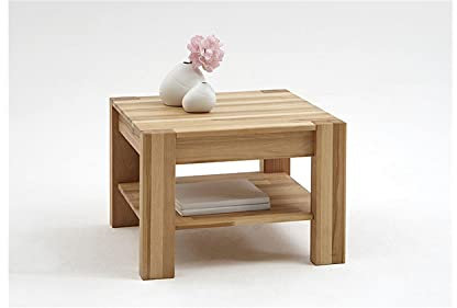 Eternity-Möbel24 Couchtisch Beistelltisch - JAN - Sofatisch Massivholz in Kernbuche massiv geölt 65 x 65 cm