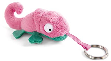 NICI Schlüsselanhänger Pinkes Chamäleon Candymon Green 8cm