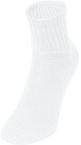JAKO Sportsocken kurz 3er Pack, Größe:4, Farbe:weiß
