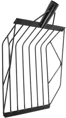 OFFSCH Pala Da Giardinaggio Ergonomica Per Raccolta Di Mais Attrezzo Pratico Per Giardino e Orticoltura Leggera e Compatta Per Uso Ed Esterno Utile Per Estirpare e Setacciare