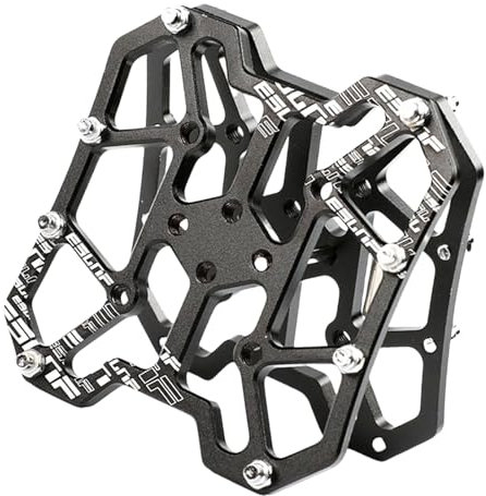 Avejjbaey Klickpedal-Plattform-Adapter, Aluminiumlegierung, Fahrrad-Klickpedal-Adapter, Fahrräder,