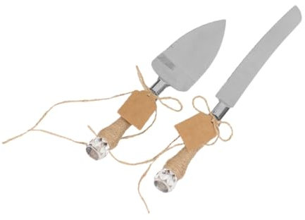 Cabilock 1 Jeu ustensile de cuisine accesoire cuisine couteaux à fromage accessoires coupe fromage fournitures de gâteau pelle à gâteau spatule de gâteau de mariage petite étiquette