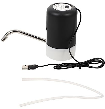HOMSFOU 1juego Bomba De Agua Eléctrica Portátil Usb Dispensador Automático De Agua Para Garrafas Y Bidones Y Fácil De Transportar Para Oficina Y Hogar