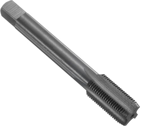 QUARKZMAN Metric Gewindebohrer M12 x 1 HSS Gewindeschneider, Rechtsgewinde, Schwarz