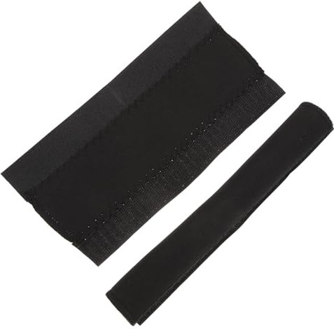 PartyKindom 2pcs Bike Chain Guards Protective Wraps for Bicycle Frame Sturdy Cycling Chain Stay Covers Black Bike Accessories