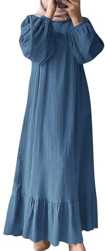 Abaya Damen Elegant Sommer Muslim Kleidung Burka Islam Große Größe Hijab-Kleid Gebetskleidung Frühling Lang Abaya-Set Gebetskleid Für Frauen Muslimische