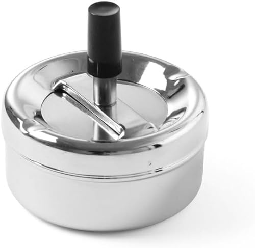 HENDI 440209 Portacenere con Bottone Rotante (Confezione da 10)